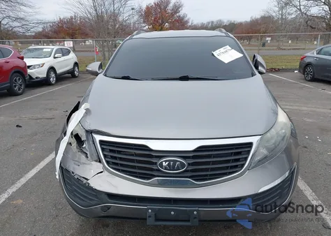 2011 Kia Sportage Lx из США, поврежденный, VIN KNDPB3A21B7066741